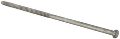 Value Collection - 3/8" Screw, 12" Length Under Head, Steel, Hex Head Lag Screw - Hot Dipped Galvanized, Grade 2 - Benchmark Tooling