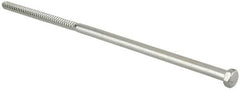 Value Collection - 1/2" Screw, 16" Length Under Head, Steel, Hex Head Lag Screw - Hot Dipped Galvanized, Grade 2 - Benchmark Tooling