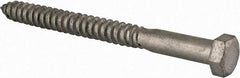 Value Collection - 5/8" Screw, 7" Length Under Head, Steel, Hex Head Lag Screw - Hot Dipped Galvanized, Grade 2 - Benchmark Tooling
