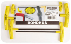 Bondhus - 6 Piece T-Handle Hex Key Set - Benchmark Tooling