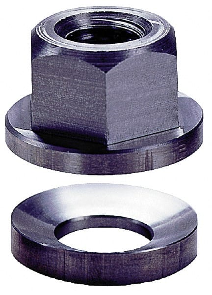 TE-CO - Spherical Flange Nuts System of Measurement: Inch Thread Size (Inch): 5/8-11 - Benchmark Tooling