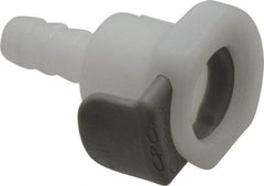 CPC Colder Products - Acetal Push-to-Connect Tube Female Connector - 125 Max psi, 1/4" Inside Diam, White - Benchmark Tooling