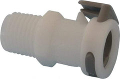 CPC Colder Products - 1/4 NPT, Acetal Push-to-Connect Tube Female Connector - 120 Max psi, White - Benchmark Tooling