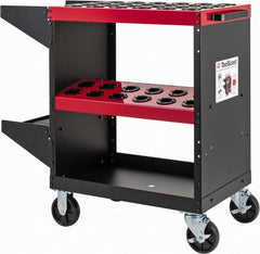 Huot - 48 Tool Capacity, 40 Taper Size ToolScoot CNC Tool Cart - Benchmark Tooling