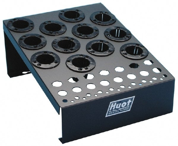 Huot - 12-1/2 Inches Width x 6-3/4 Inches Height NC Tool Holder and DA Collet Rack - Benchmark Tooling