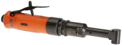 Dotco - 1/4" Keyless Chuck - Right Angle Handle, 4,000 RPM, 0.4 hp, 90 psi - Benchmark Tooling