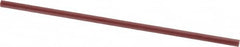 Value Collection - Round, Synthetic Ruby, Midget Finishing Stick - 100mm Long x 3mm Wide, Fine Grade - Benchmark Tooling