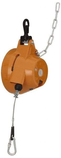 Packers Kromer - 30 Lb Load Capacity, 6-1/2' Travel Distance, Tool Balancer - Steel Cable, Nylon Housing, Tension Adjustment, Locking Mechanism - Benchmark Tooling