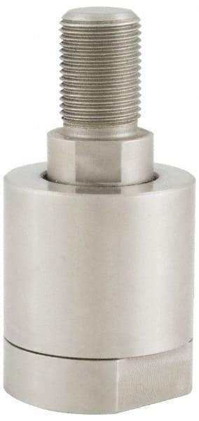 Made in USA - Air Cylinder Self-Aligning Rod Coupler - For 1-14 Air Cylinders, Use with Hydraulic & Pneumatic Cylinders - Benchmark Tooling