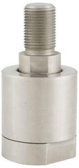 Made in USA - Air Cylinder Self-Aligning Rod Coupler - For 3/4-16 Air Cylinders, Use with Hydraulic & Pneumatic Cylinders - Benchmark Tooling