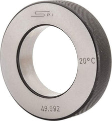 SPI - Micrometer Setting Rings - 4,000 to 50mm, Use with SPI Hole-Mike Series Micrometers - Benchmark Tooling