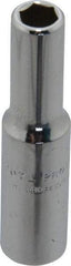 Proto - 3/4" Drive, Deep Hand Socket - 12 Points, 2" OAL, Chrome Finish - Benchmark Tooling