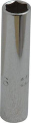 Proto - 5/16", 1/4" Drive, Deep Hand Socket - 6 Points, 2" OAL, Chrome Vanadium, Chrome Finish - Benchmark Tooling