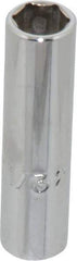 Proto - 11/32", 1/4" Drive, Deep Hand Socket - 12 Points, 2" OAL, Chrome Finish - Benchmark Tooling