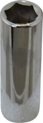 Proto - 3/8" Drive, Deep Hand Socket - 6 Points, 2-3/4" OAL, Chrome Finish - Benchmark Tooling