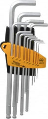 Wiha - 13 Piece L Key Standard Hex Key Set - Hex Range from 0.05 to 3/8" - Benchmark Tooling