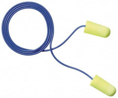 3M - Metal Detectable, Disposable, Corded, 32 dB Earplugs - Yellow, 200 Pairs - Benchmark Tooling