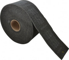 3M - 30' Long x 5" Wide Nonwoven Roll - Very Fine Grade, Gray, Silicon Carbide - Benchmark Tooling