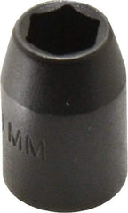 Proto - 3/8" Drive 9mm Standard Impact Socket - 6 Points, 1-1/32" OAL - Benchmark Tooling