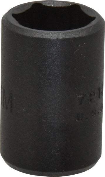 Proto - 3/8" Drive 13mm Standard Impact Socket - 6 Points, 1-3/32" OAL - Benchmark Tooling