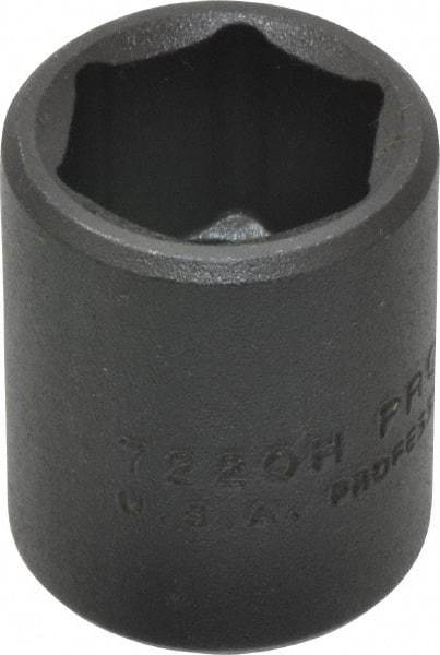 Proto - 3/8" Drive 5/8" Standard Impact Socket - 6 Points, 1-3/32" OAL - Benchmark Tooling