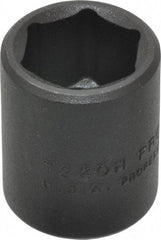 Proto - 3/8" Drive 5/8" Standard Impact Socket - 6 Points, 1-3/32" OAL - Benchmark Tooling