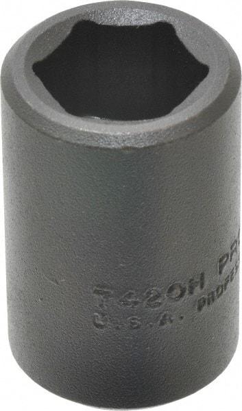 Proto - 1/2" Drive 5/8" Standard Impact Socket - 6 Points, 1-1/2" OAL - Benchmark Tooling