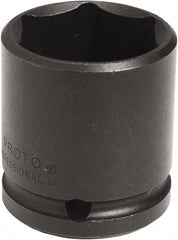 Proto - 1/2" Drive 3/4" Standard Impact Socket - 6 Points, 1-1/2" OAL - Benchmark Tooling
