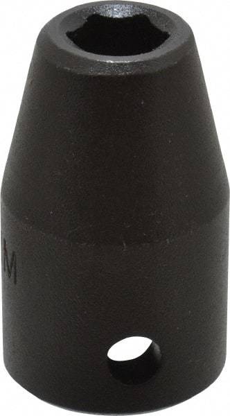 Proto - 1/2" Drive 9mm Standard Impact Socket - 6 Points, 1-1/2" OAL - Benchmark Tooling