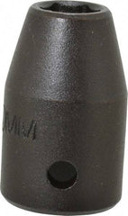 Proto - 1/2" Drive 10mm Standard Impact Socket - 6 Points, 1-1/2" OAL - Benchmark Tooling