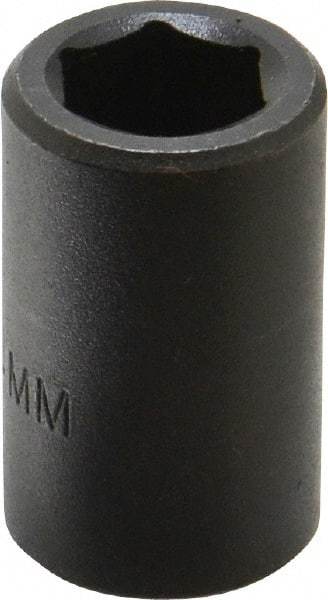 Proto - 1/2" Drive 14mm Standard Impact Socket - 6 Points, 1-1/2" OAL - Benchmark Tooling