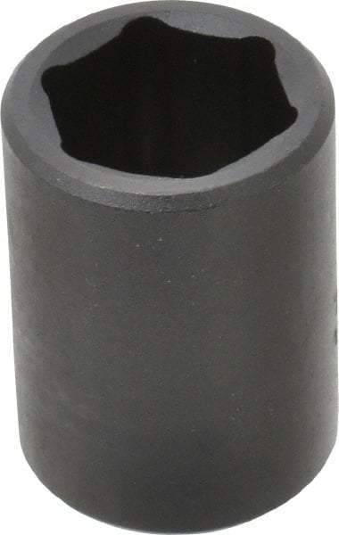 Proto - 1/2" Drive 21mm Standard Impact Socket - 6 Points, 1-39/64" OAL - Benchmark Tooling