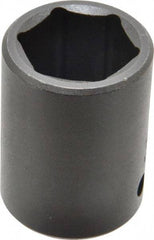 Proto - 1/2" Drive 23mm Standard Impact Socket - 6 Points, 1-39/64" OAL - Benchmark Tooling