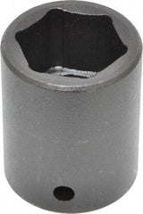 Proto - 1/2" Drive 25mm Standard Impact Socket - 6 Points, 1-3/4" OAL - Benchmark Tooling