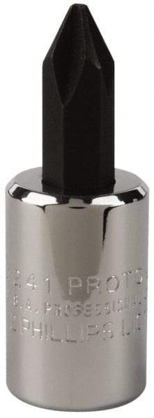 Proto - Screwdriver & Drag Link Sockets Type: Phillips Screwdriver Socket Drive Size (Inch): 3/8 - Benchmark Tooling