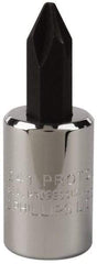 Proto - Screwdriver & Drag Link Sockets Type: Phillips Screwdriver Socket Drive Size (Inch): 3/8 - Benchmark Tooling