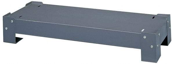 Durham - 12.3" Wide x 5.8" High, Gray Bin Holder - Use with Cabinets 002, 005, 007, 013, 014, 030, 031, 034 - Benchmark Tooling