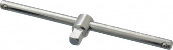 Proto - 1/4" Drive Socket Sliding T-Handle - 4-1/2" OAL, Chrome Finish - Benchmark Tooling