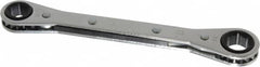 Proto - 3/8" x 7/16" 6 Point Ratcheting Box Wrench - Double End, 5-1/2" OAL, Steel - Benchmark Tooling