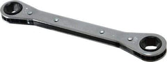 Proto - 1/2" x 9/16" 6 Point Ratcheting Box Wrench - Double End, 6-3/4" OAL, Steel - Benchmark Tooling