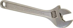 Proto - 1-5/16" Jaw Capacity, 10" Locking Adjustable Wrench - Steel, Chrome Finish - Benchmark Tooling