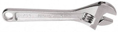 Proto - 2-1/16" Jaw Capacity, 18" Standard Adjustable Wrench - Steel, Chrome Finish - Benchmark Tooling