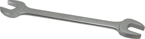 Proto - 15/16" x 1" Standard Open End Wrench - 11-1/2" OAL, Double End, Satin Finish, 15° Head Angle - Benchmark Tooling