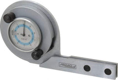Fowler - 6, 12 Inch Long Blade, 360° Max Measurement, Bevel Protractor - Accuracy up to 5 Min, 1° Dial Graduation - Benchmark Tooling