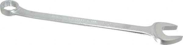 Proto - 1-7/16" 12 Point Offset Combination Wrench - 15° Offset Angle, 19-3/8" OAL, Steel, Satin Finish - Benchmark Tooling