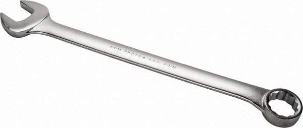 Proto - 2-3/16" 12 Point Offset Combination Wrench - 15° Offset Angle, 29-1/2" OAL, Steel, Satin Finish - Benchmark Tooling