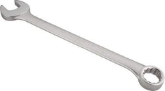 Proto - 2-3/8" 12 Point Offset Combination Wrench - 15° Offset Angle, 31-1/2" OAL, Steel, Satin Finish - Benchmark Tooling