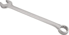 Proto - 2-1/2" 12 Point Offset Combination Wrench - 15° Offset Angle, 31-1/2" OAL, Steel, Satin Finish - Benchmark Tooling
