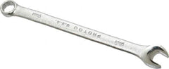 Proto - 9mm 12 Point Offset Combination Wrench - 15° Offset Angle, 5-21/32" OAL, Steel, Satin Finish - Benchmark Tooling