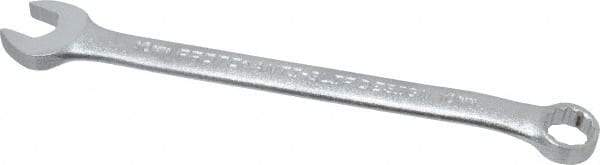 Proto - 10mm 12 Point Combination Wrench - 15° Offset Angle, 6-1/4" OAL, Steel, Satin Finish - Benchmark Tooling
